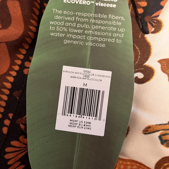 Farm Rio Multicolor Midi Dress - Picture 8 of 8